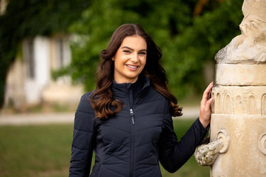 Buy LeMieux Navy Brioney Hybrid Jacket | Online for Equine