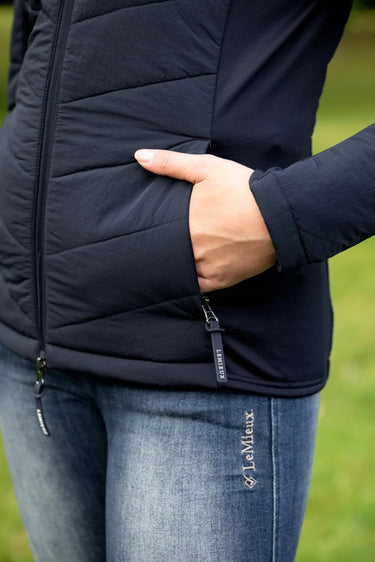 Buy LeMieux Navy Brioney Hybrid Jacket | Online for Equine