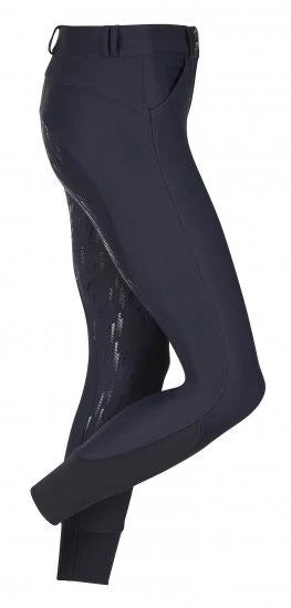 LeMieux Navy Drytex Ladies Waterproof Full Seat Breeches - UK 6| Online For Equine