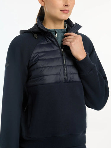 Buy LeMieux Navy Harley Hybrid Hoodie | Online for Equine