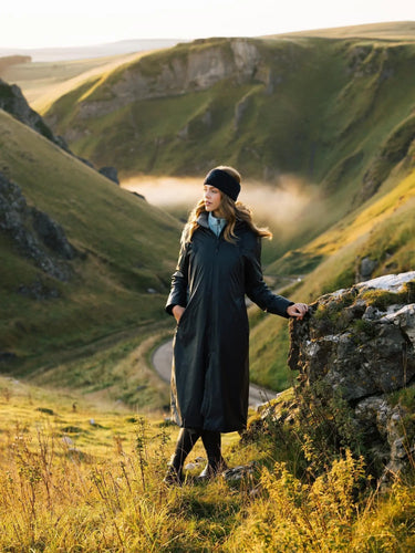 LeMieux Navy Ladies Waterproof All Elements Robe Coat| Online For Equine