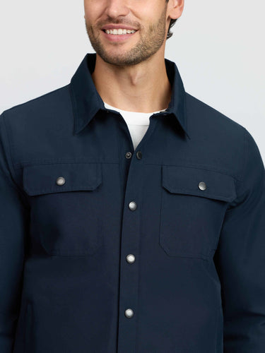 LeMieux Navy Mens Showerproof Shacket Navy| Online For Equine