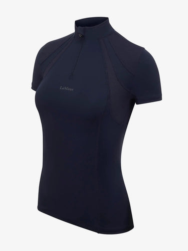 LeMieux Navy Mia Mesh Short Sleeve Base Layer| Online For Equine