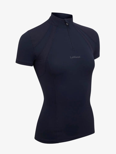 LeMieux Navy Mia Mesh Short Sleeve Base Layer| Online For Equine