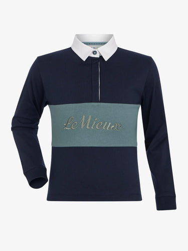 LeMieux Navy Mini Roman Rugby Shirt| Online For Equine