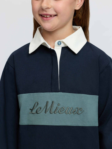 LeMieux Navy Mini Roman Rugby Shirt| Online For Equine