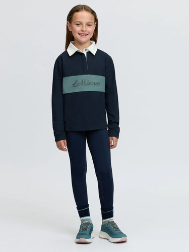 LeMieux Navy Mini Roman Rugby Shirt| Online For Equine