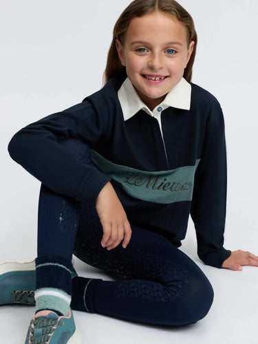 LeMieux Navy Mini Roman Rugby Shirt| Online For Equine
