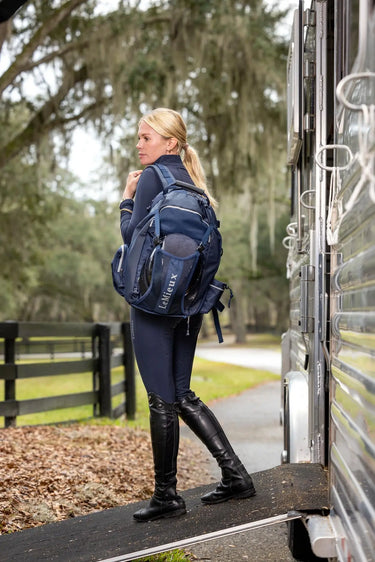 Buy the LeMieux Navy Pro Rucksack | Online for Equine