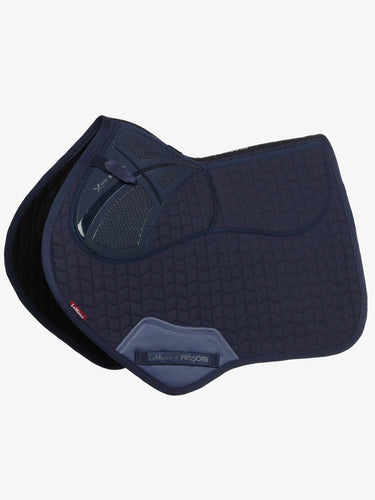 Buy LeMieux Navy ProSorb Plain 2 Pocket Close Contact Square| Online for Equine