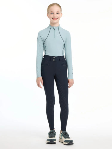 LeMieux Navy Young Rider Izzy Full Seat Breeches| Online For Equine
