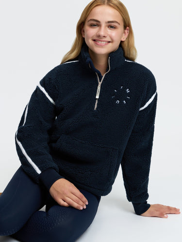 LeMieux Navy Young Rider Jody Teddy Fleece Navy| Online For Equine