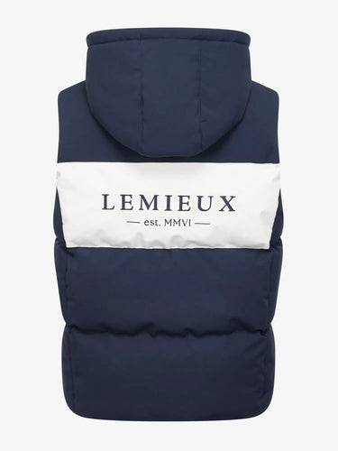 LeMieux Navy Young Rider Joey Hooded Gilet Navy| Online For Equine