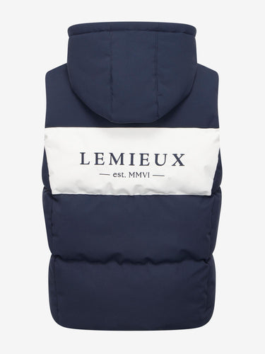 LeMieux Navy Young Rider Joey Hooded Gilet Navy| Online For Equine
