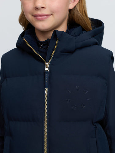 LeMieux Navy Young Rider Joey Hooded Gilet Navy| Online For Equine
