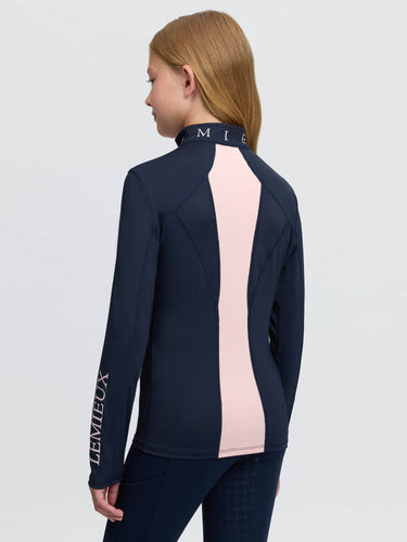 LeMieux Navy Young Rider Mia Mesh Base Layer Navy| Online For Equine
