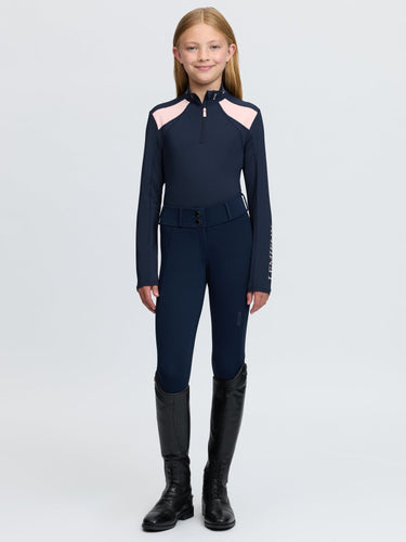 LeMieux Navy Young Rider Mia Mesh Base Layer Navy| Online For Equine