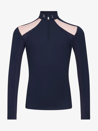 LeMieux Navy Young Rider Mia Mesh Base Layer Navy| Online For Equine