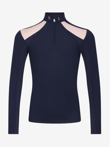 LeMieux Navy Young Rider Mia Mesh Base Layer Navy| Online For Equine