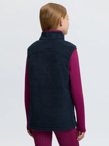 LeMieux Navy Young Rider Trinity Teddy Gilet Navy| Online For Equine