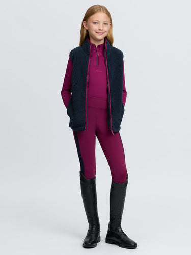 LeMieux Navy Young Rider Trinity Teddy Gilet Navy| Online For Equine
