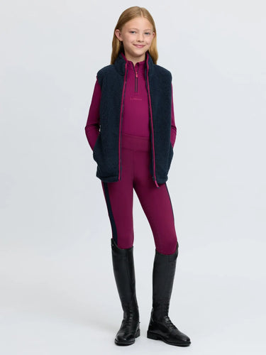 LeMieux Navy Young Rider Trinity Teddy Gilet Navy| Online For Equine