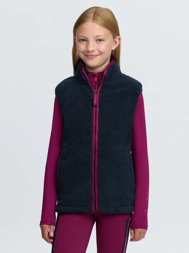 LeMieux Navy Young Rider Trinity Teddy Gilet Navy| Online For Equine