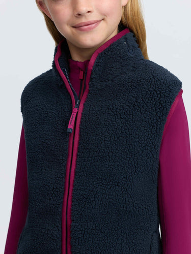 LeMieux Navy Young Rider Trinity Teddy Gilet Navy| Online For Equine