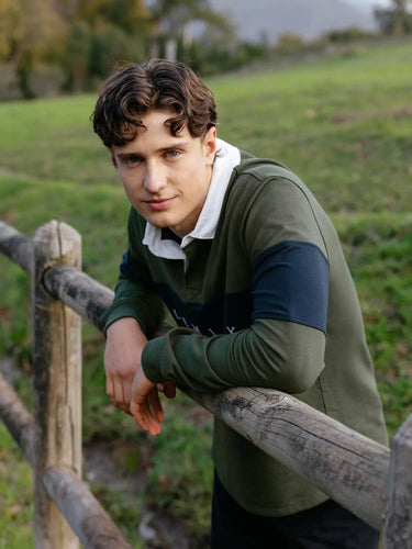 LeMieux Olive Mens Rugby Shirt| Online For Equine