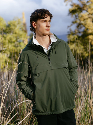 LeMieux Olive Mens Waterproof Anorak Olive| Online For Equine