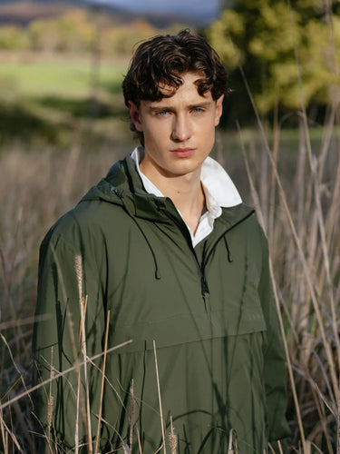 LeMieux Olive Mens Waterproof Anorak Olive| Online For Equine