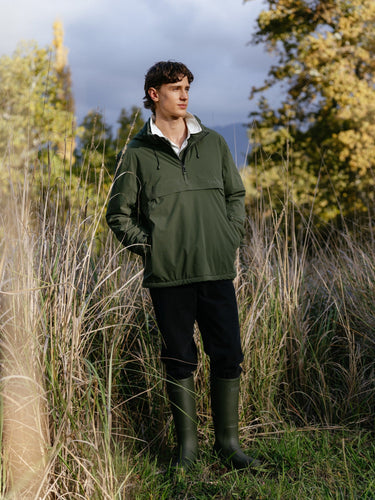 LeMieux Olive Mens Waterproof Anorak Olive| Online For Equine