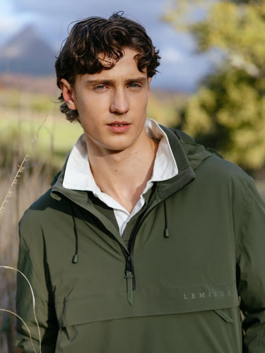 LeMieux Olive Mens Waterproof Anorak Olive| Online For Equine