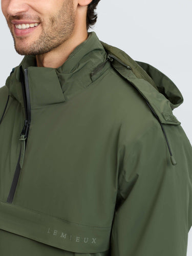 LeMieux Olive Mens Waterproof Anorak Olive| Online For Equine