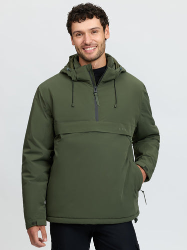 LeMieux Olive Mens Waterproof Anorak Olive| Online For Equine