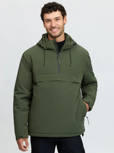 LeMieux Olive Mens Waterproof Anorak Olive| Online For Equine