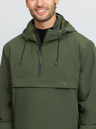 LeMieux Olive Mens Waterproof Anorak Olive| Online For Equine