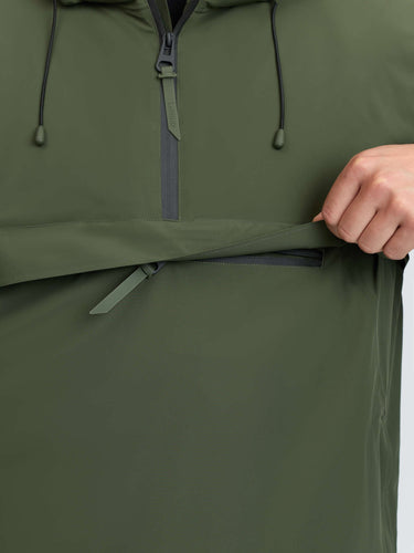 LeMieux Olive Mens Waterproof Anorak Olive| Online For Equine