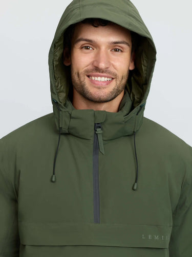 LeMieux Olive Mens Waterproof Anorak Olive| Online For Equine
