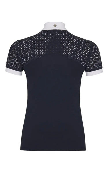 Buy LeMieux Olivia Navy Short Sleeved Show Shirt| Online for Equine