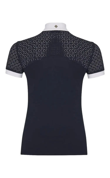 Buy LeMieux Olivia Navy Short Sleeved Show Shirt| Online for Equine