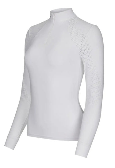 Buy LeMieux Olivia White Long Sleeved Show Shirt| Online for Equine