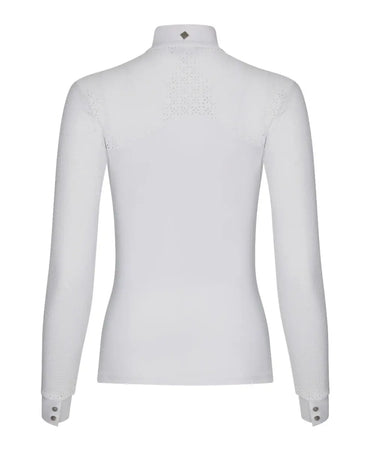 Buy LeMieux Olivia White Long Sleeved Show Shirt| Online for Equine