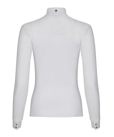 Buy LeMieux Olivia White Long Sleeved Show Shirt| Online for Equine