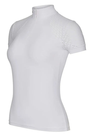 Buy LeMieux Olivia White Short Sleeved Show Shirt| Online for Equine