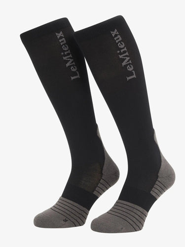 LeMieux Performance Socks Black| Online For Equine