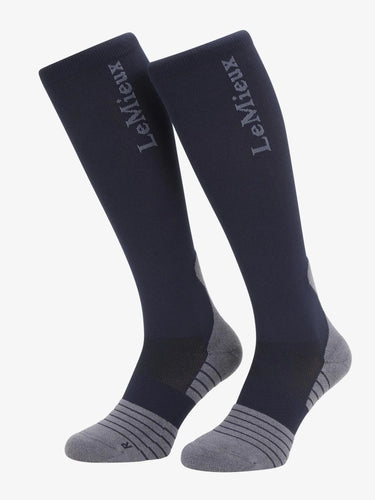 LeMieux Performance Socks Navy| Online For Equine