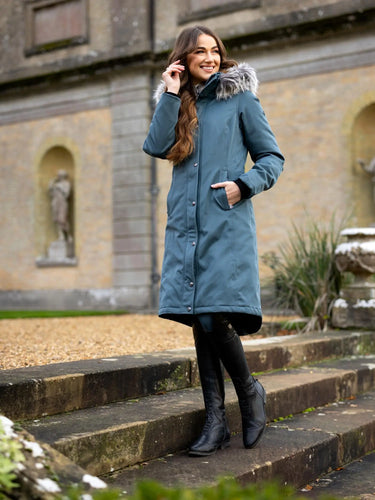 LeMieux Petrol Anya Waterproof Riding Coat| Online For Equine