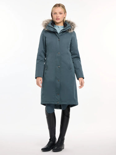 LeMieux Petrol Anya Waterproof Riding Coat| Online For Equine