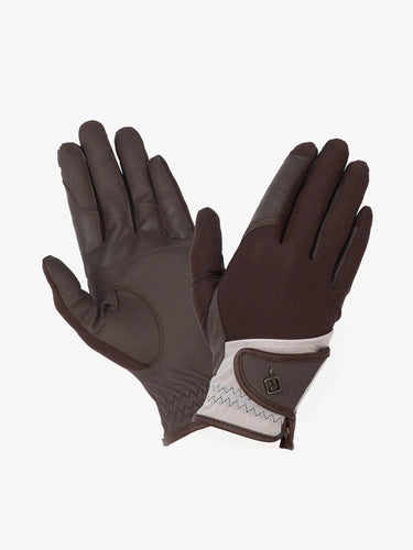 Buy LeMieux Pro Mesh Gloves Brown/Almond | Online for Equine